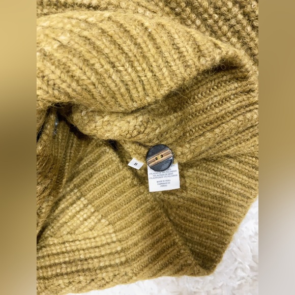 NWT Ulla Johnson Greta Olive Green Alpaca Knit Designer Cardigan in Topenade S - Picture 8 of 8